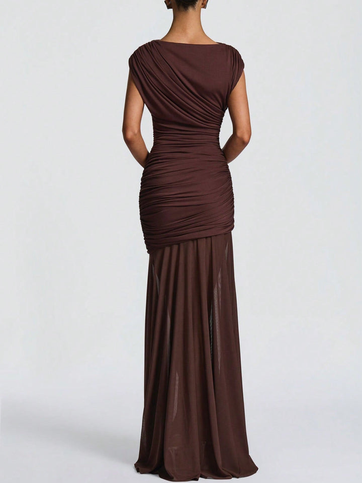 Rochie SHEIN, maro