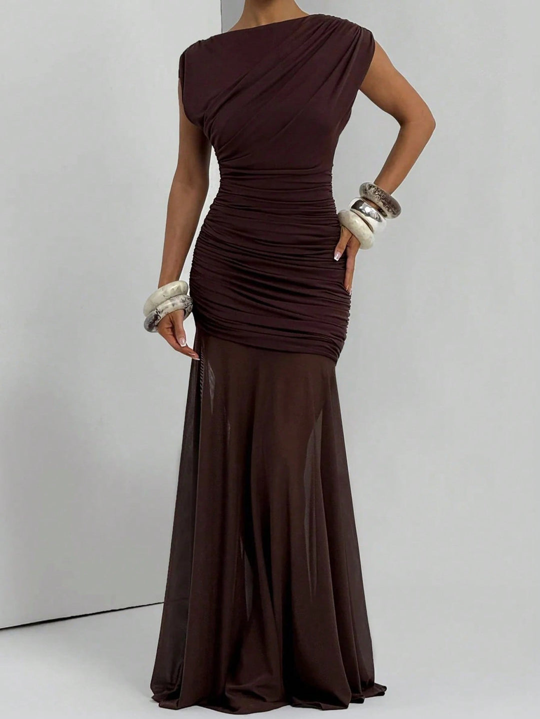 Rochie SHEIN, maro