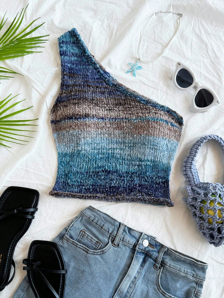 Top tricotat SHEIN, mix culori