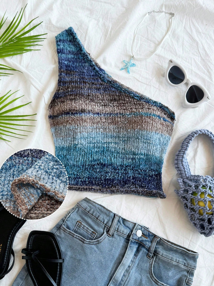 Top tricotat SHEIN, mix culori