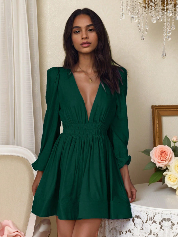 Rochie scurtă SHEIN, verde