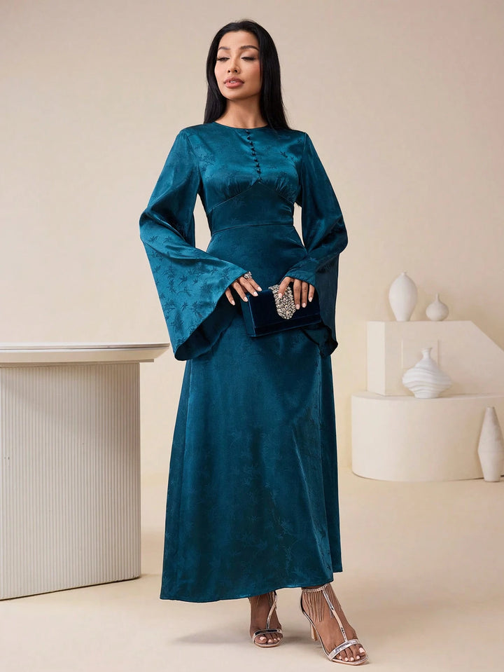 Rochie maxi SHEIN, albastru