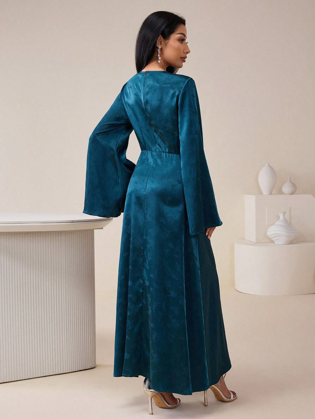 Rochie maxi SHEIN, albastru