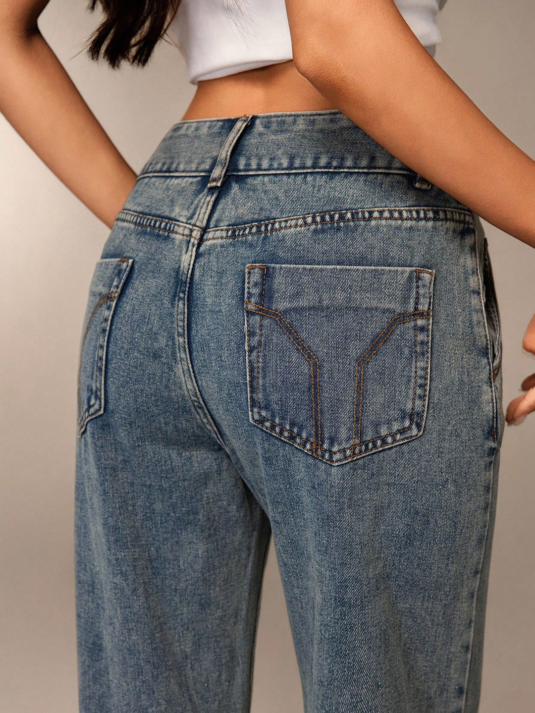Jeans SHEIN, albastru