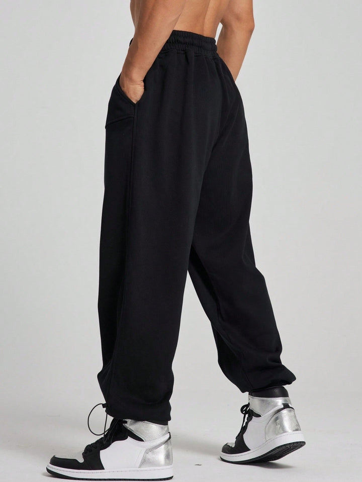 Pantaloni de trening SHEIN, negru