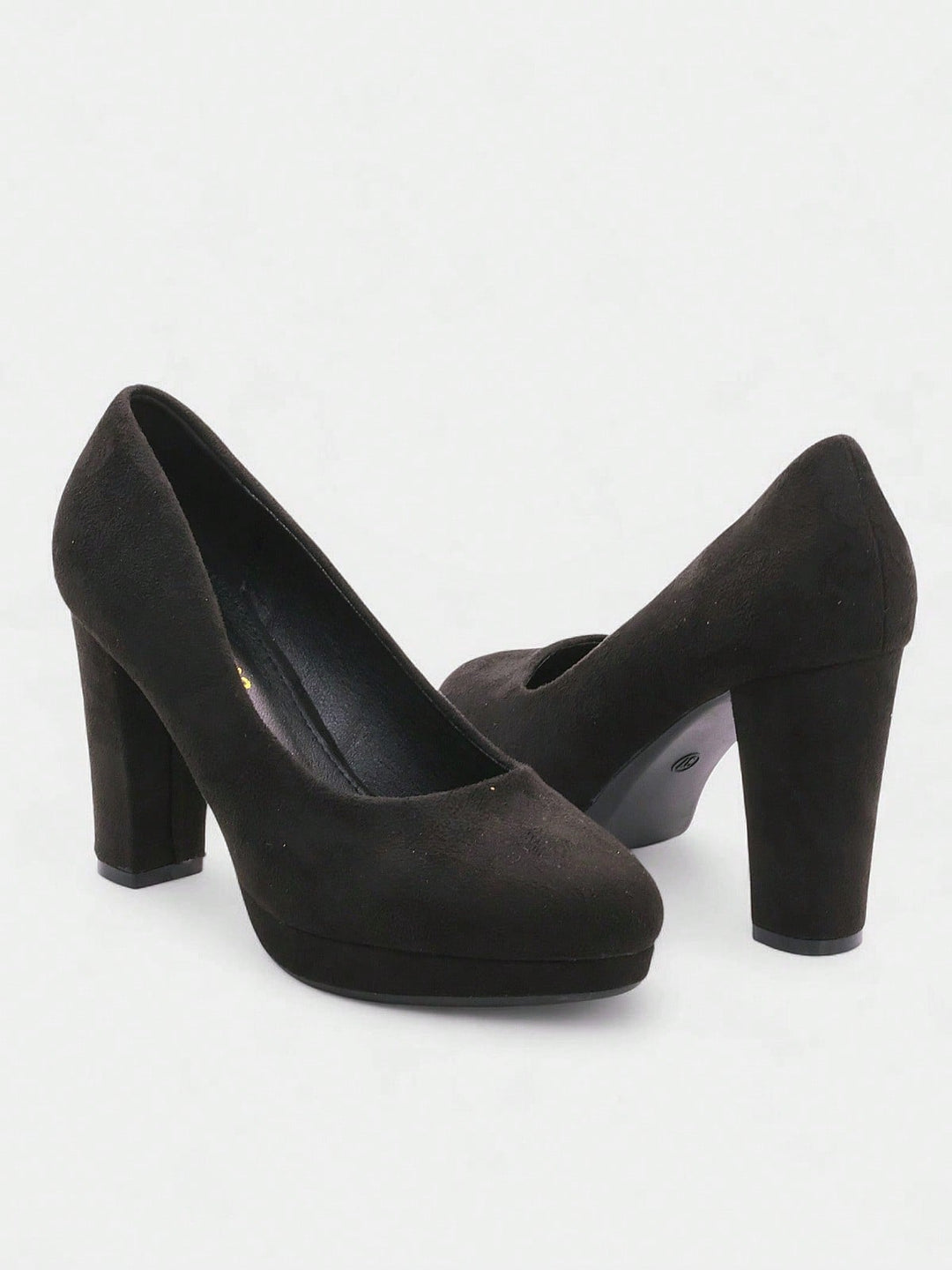 Pantofi cu toc SHEIN, negru