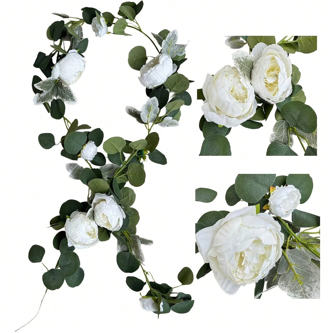 Floari artificiale SHEIN, mix culori