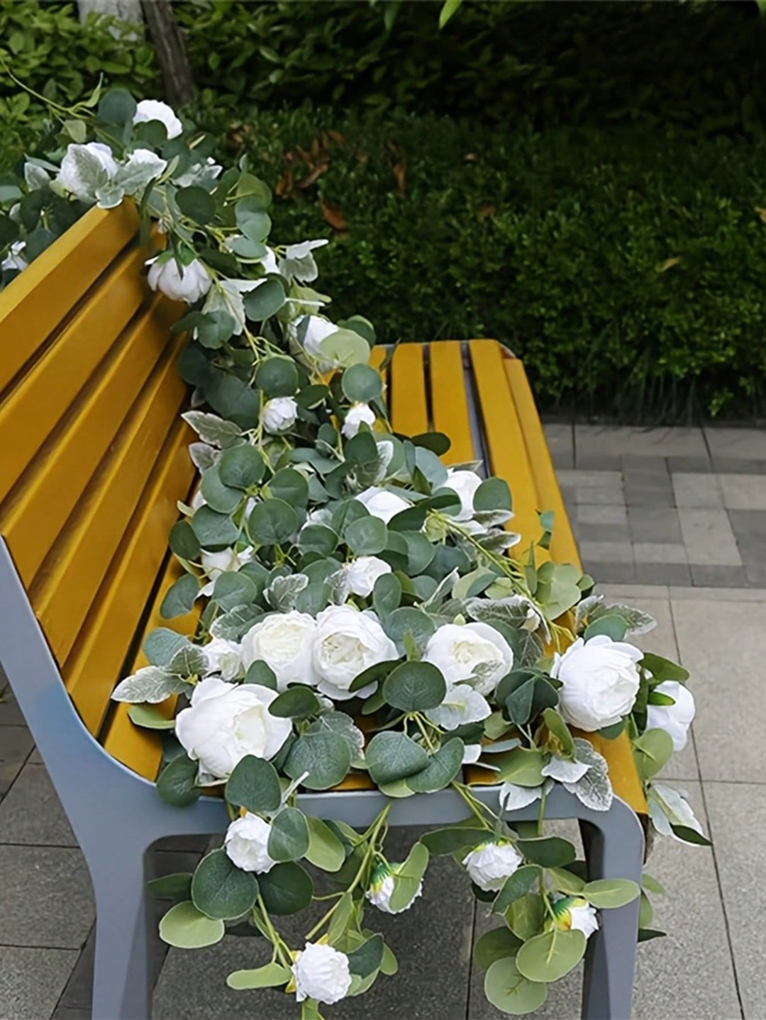 Floari artificiale SHEIN, mix culori
