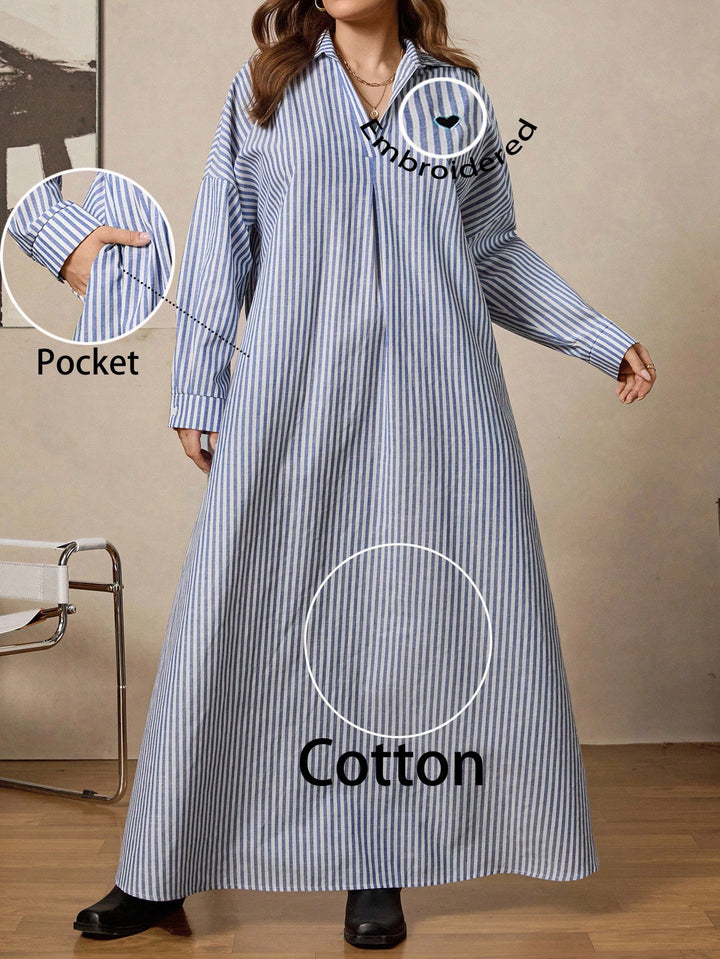 Shein Curve+ maxi ruha, vegyes színek