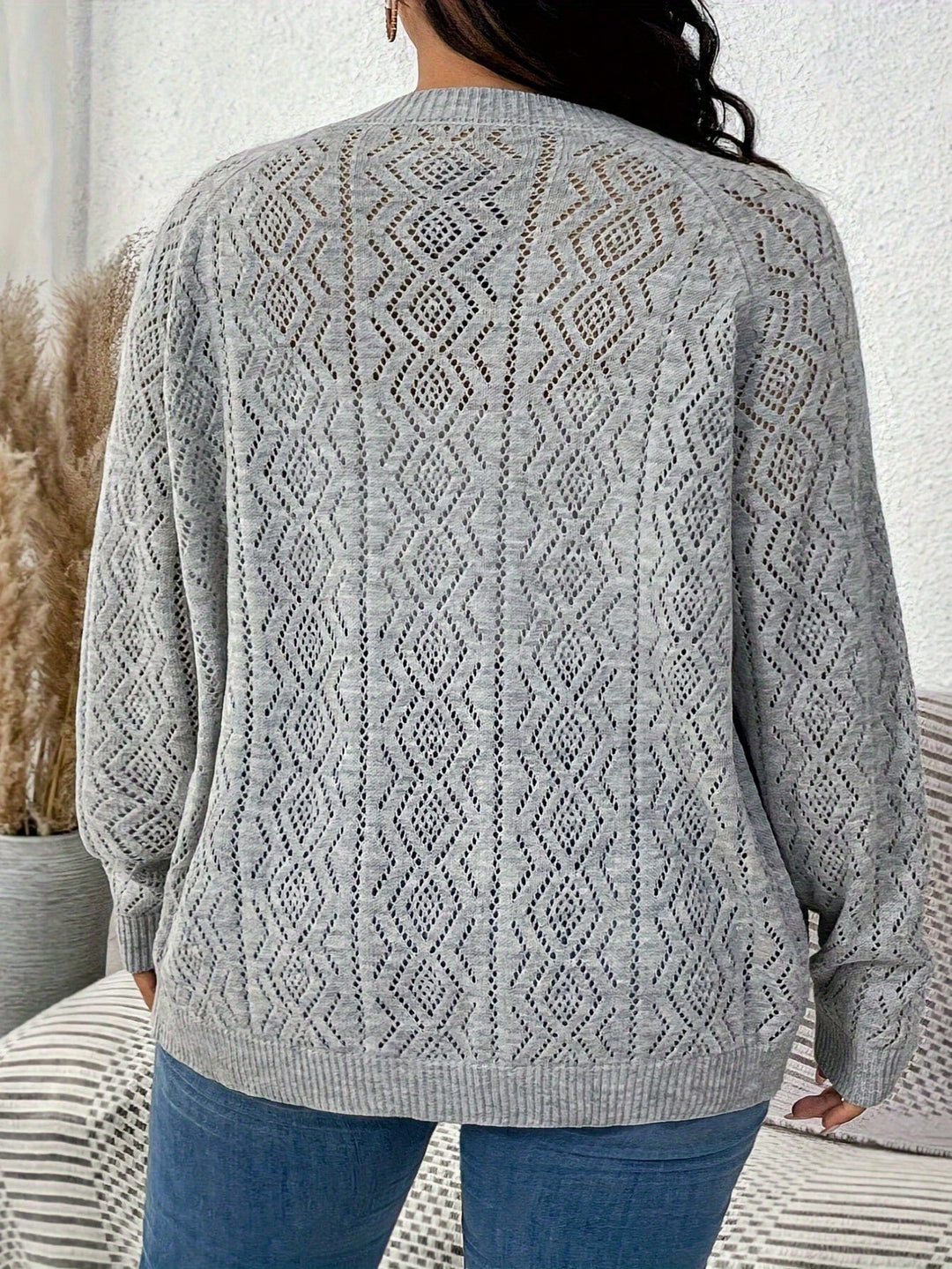 Cardigan SHEIN, gri