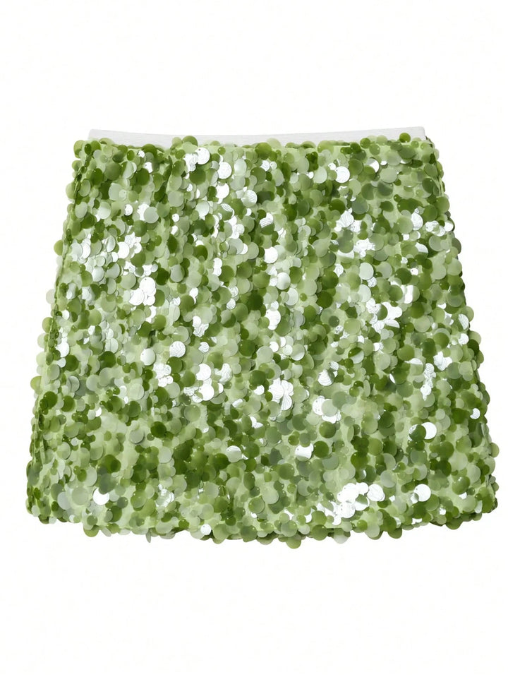 Fustă SHEIN, verde