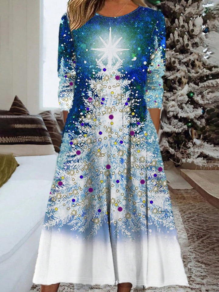 Rochie midi SHEIN, albastru