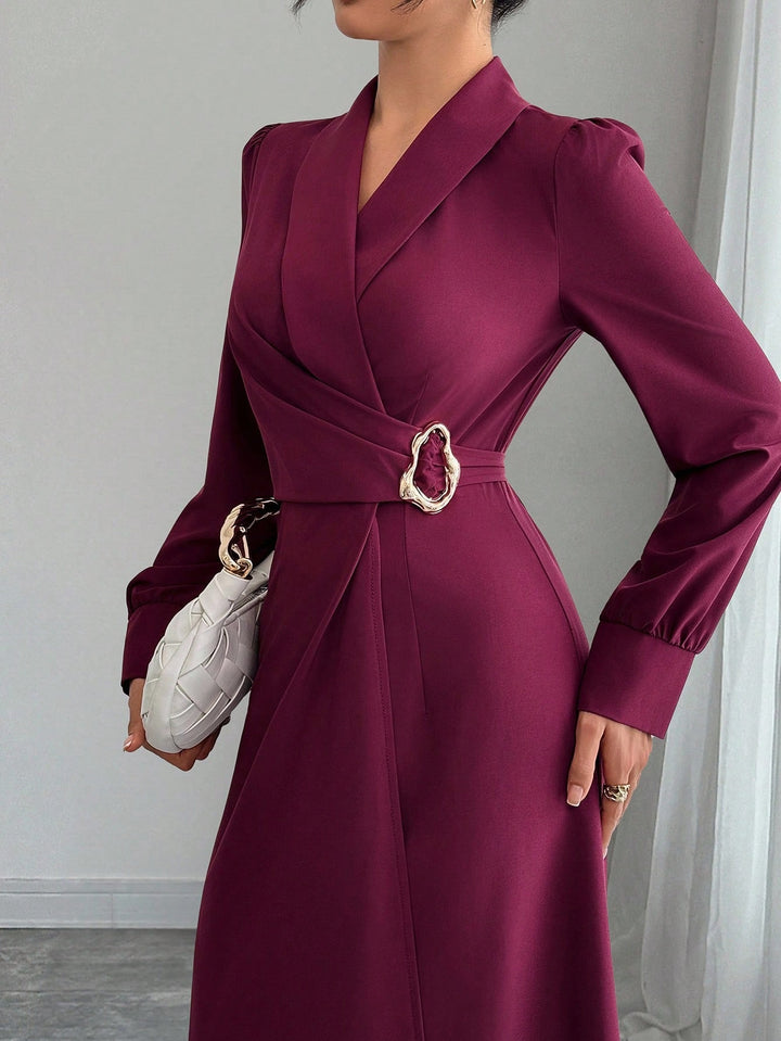 Rochie midi SHEIN, roșu