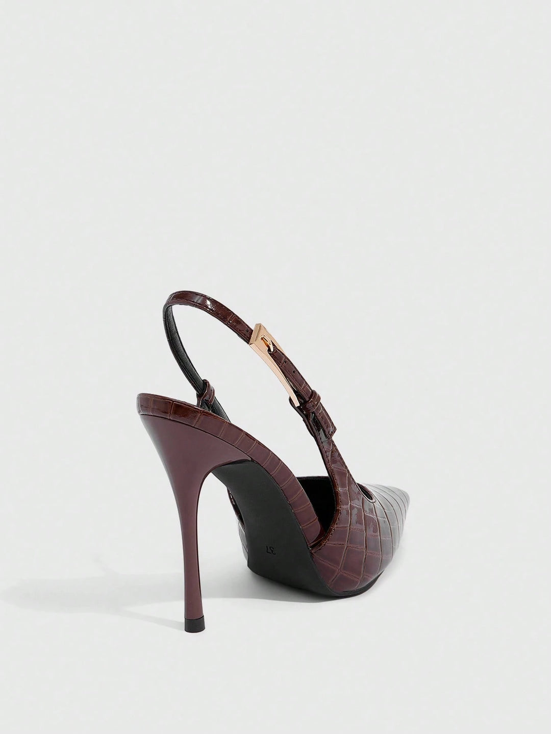 SHEIN heeled shoes, brown