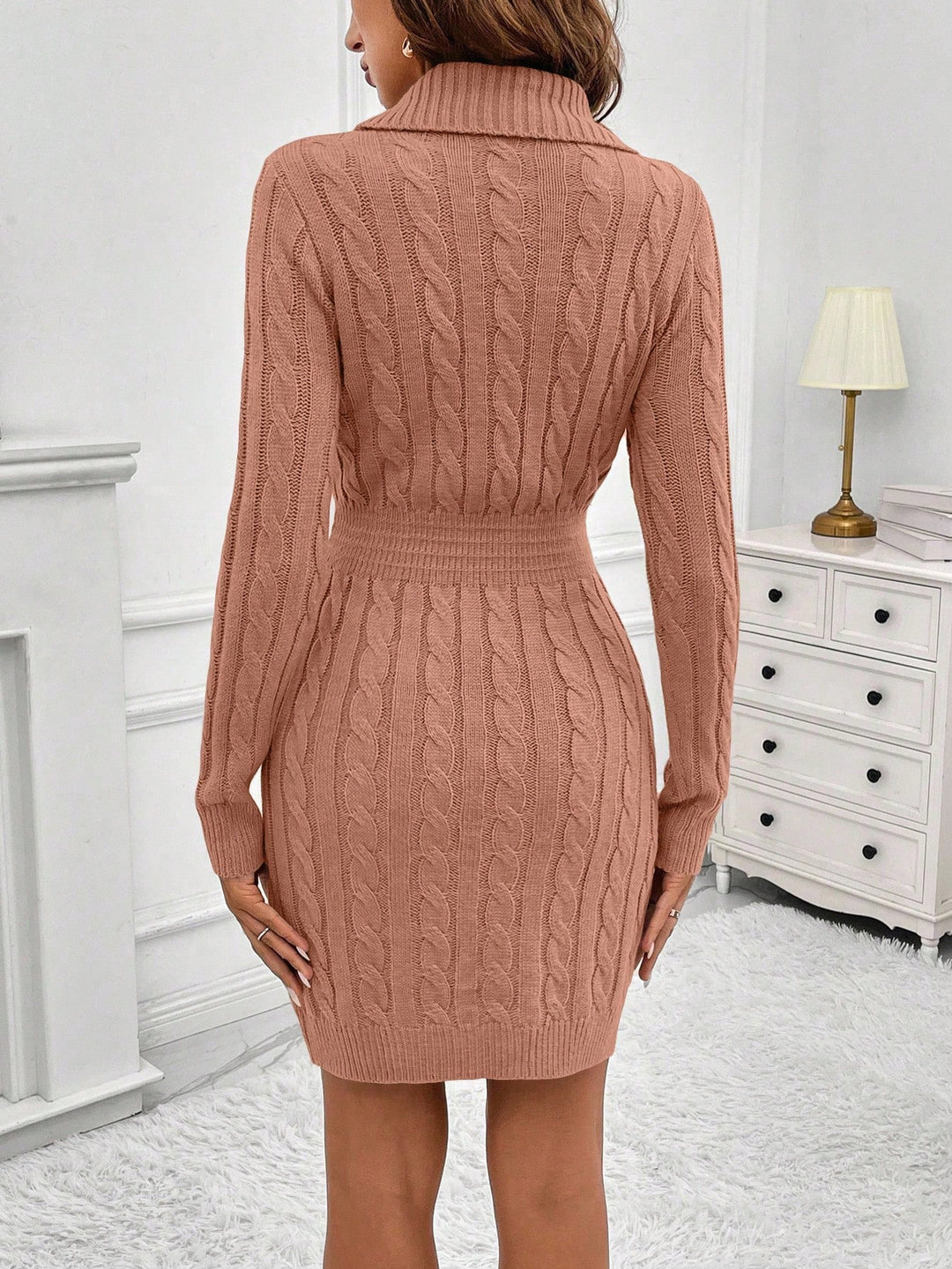 Rochie mini SHEIN, roz