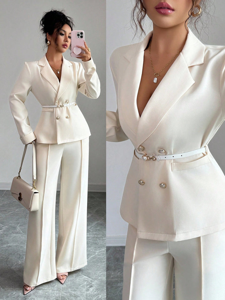 Costum SHEIN, bej