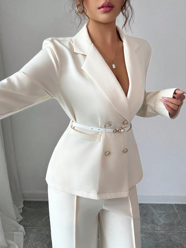 Costum SHEIN, bej