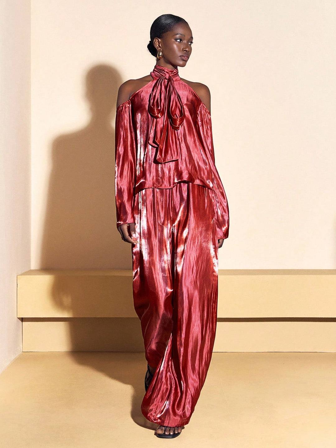 SHEIN együttes, barna
