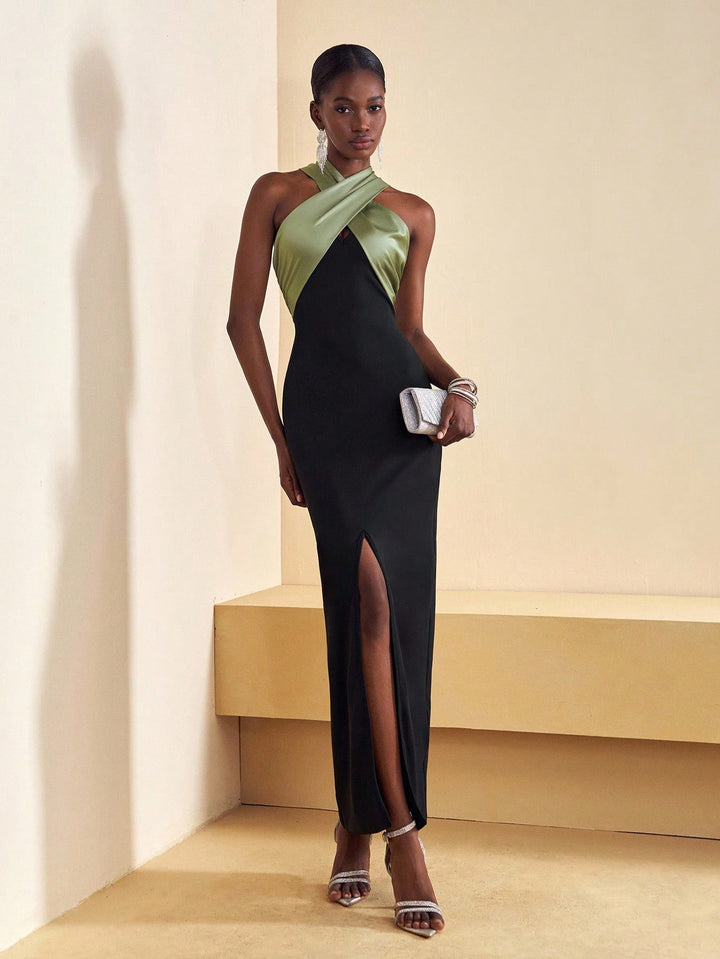 Rochie maxi SHEIN, negru