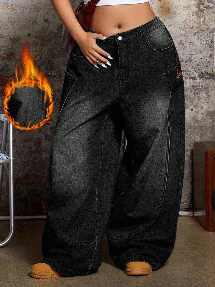 Jeans SHEIN, negru