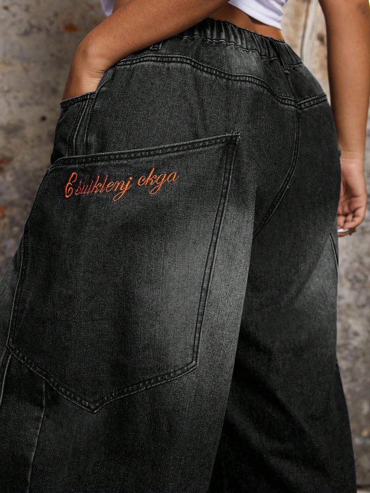 Jeans SHEIN, negru