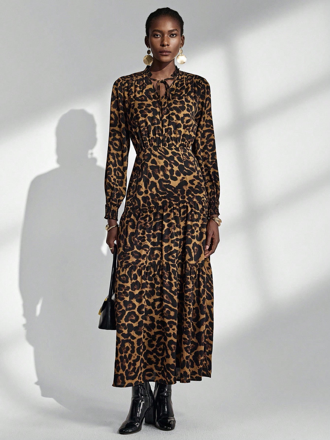 Rochie maxi SHEIN, mix culori