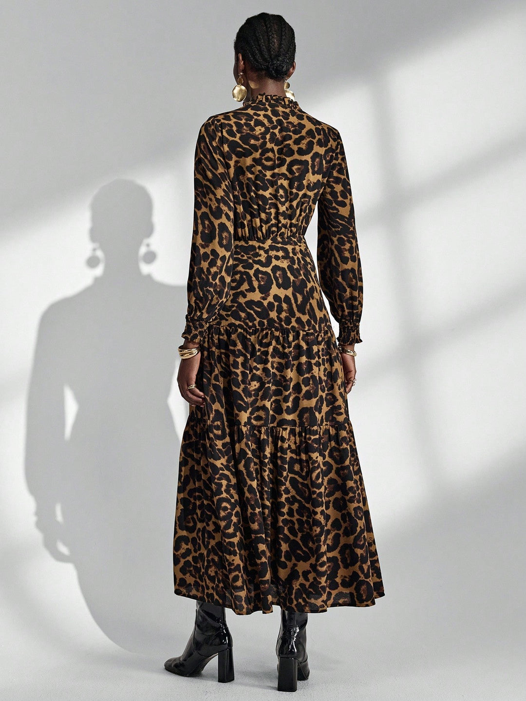 Rochie maxi SHEIN, mix culori