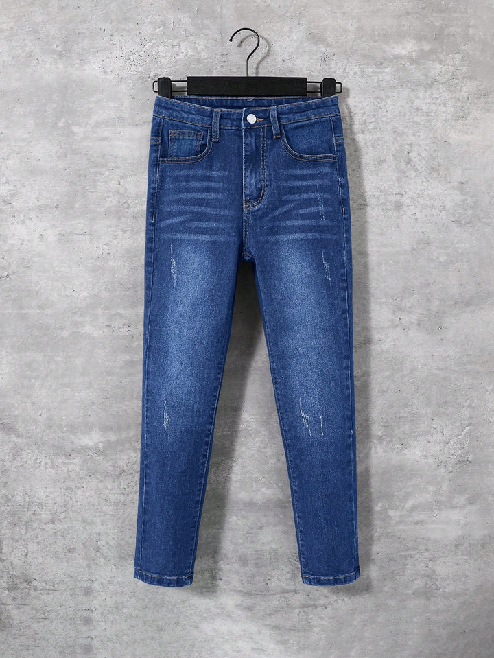 Jeans SHEIN, albastru