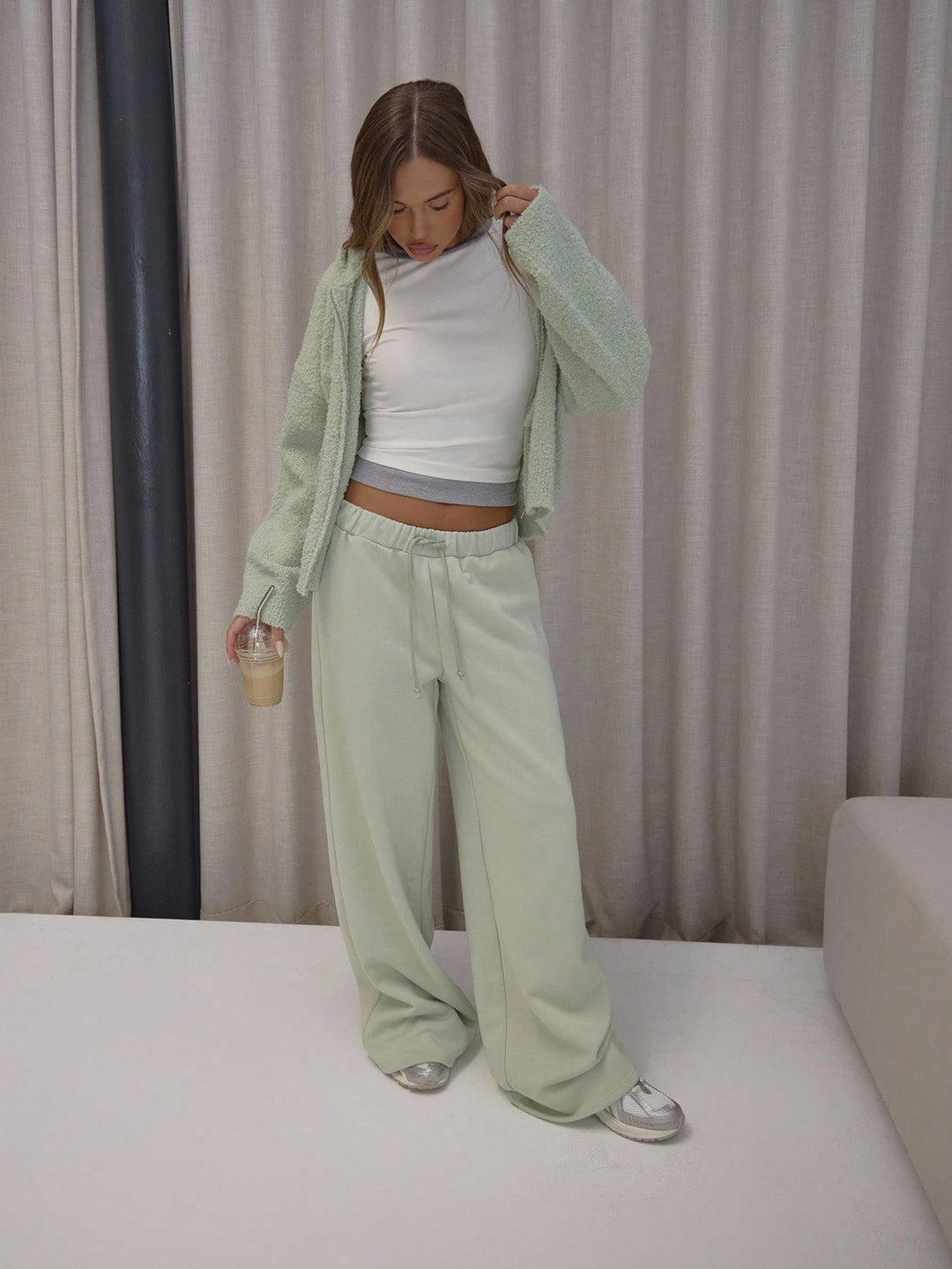 Pantaloni SHEIN, verde
