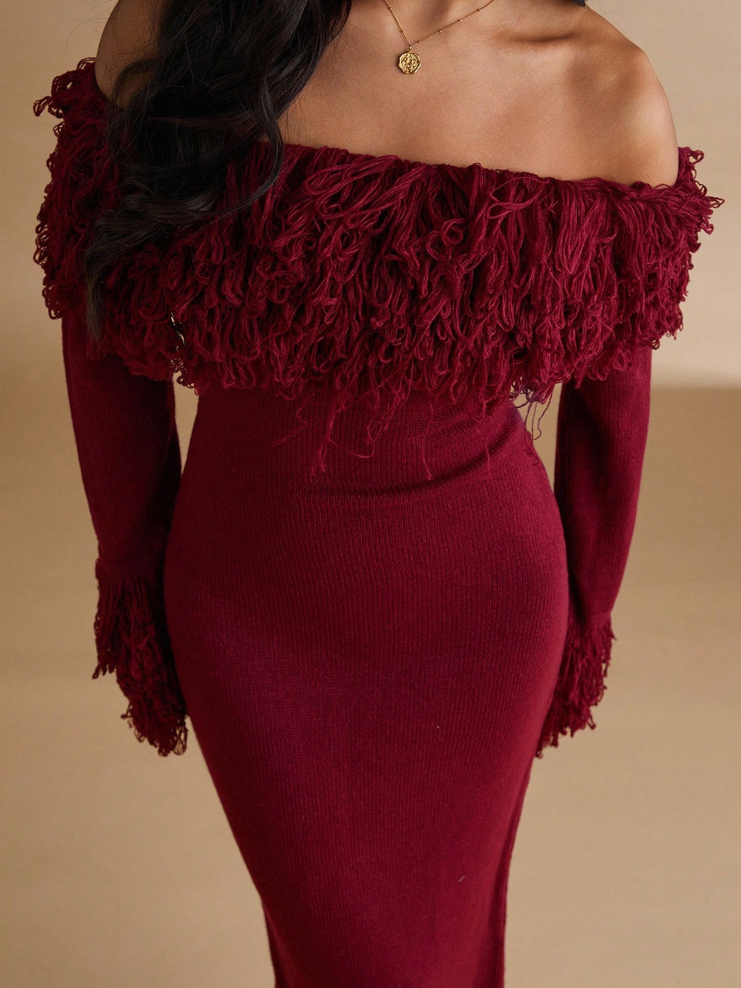 Rochie SHEIN, vișiniu