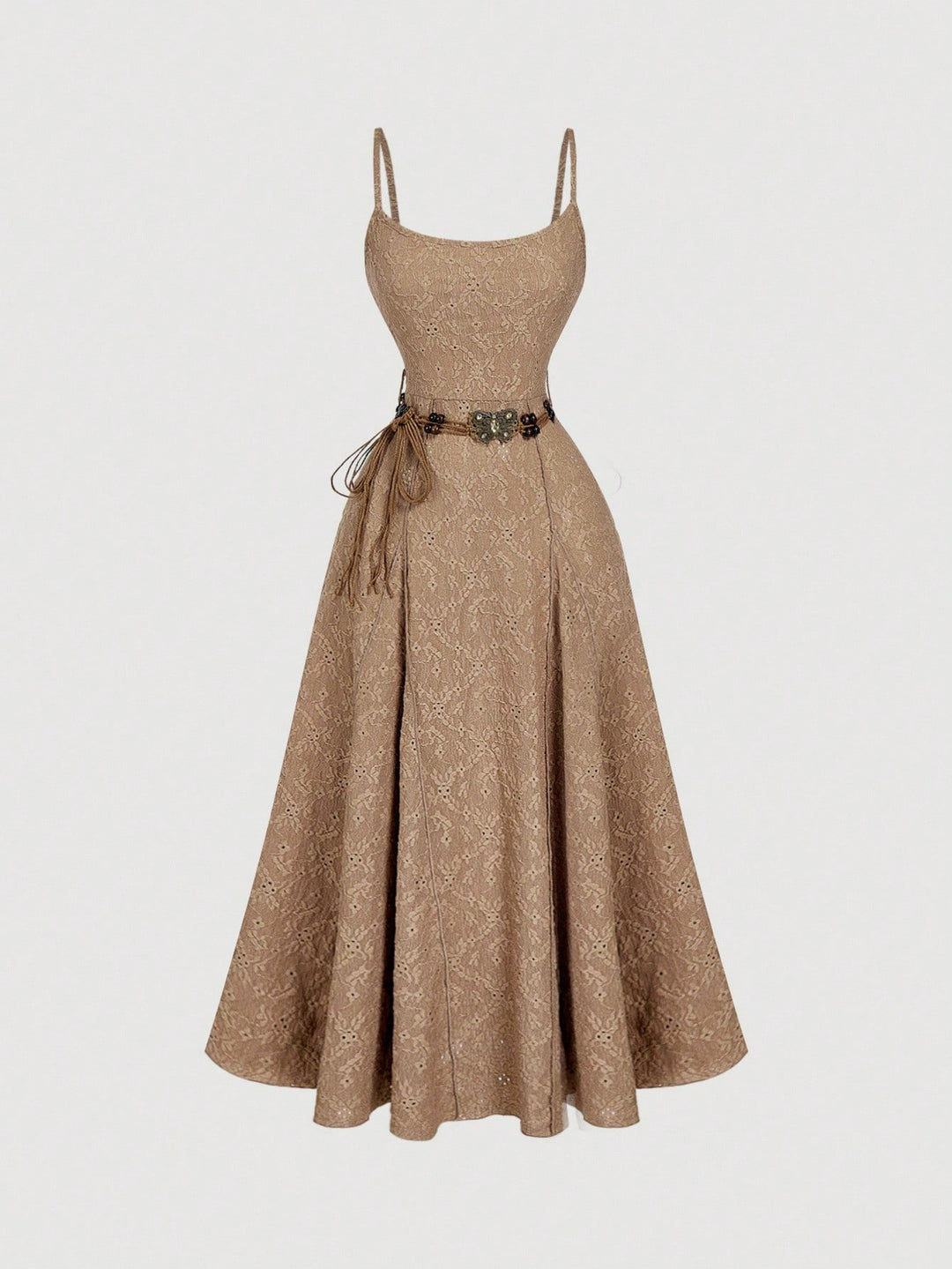 Rochie maxi SHEIN, maro