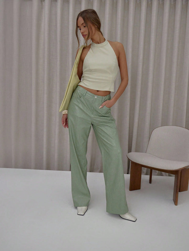 Pantaloni SHEIN, verde
