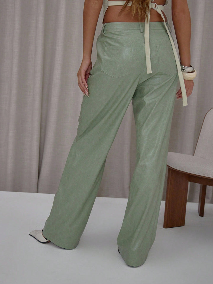 Pantaloni SHEIN, verde