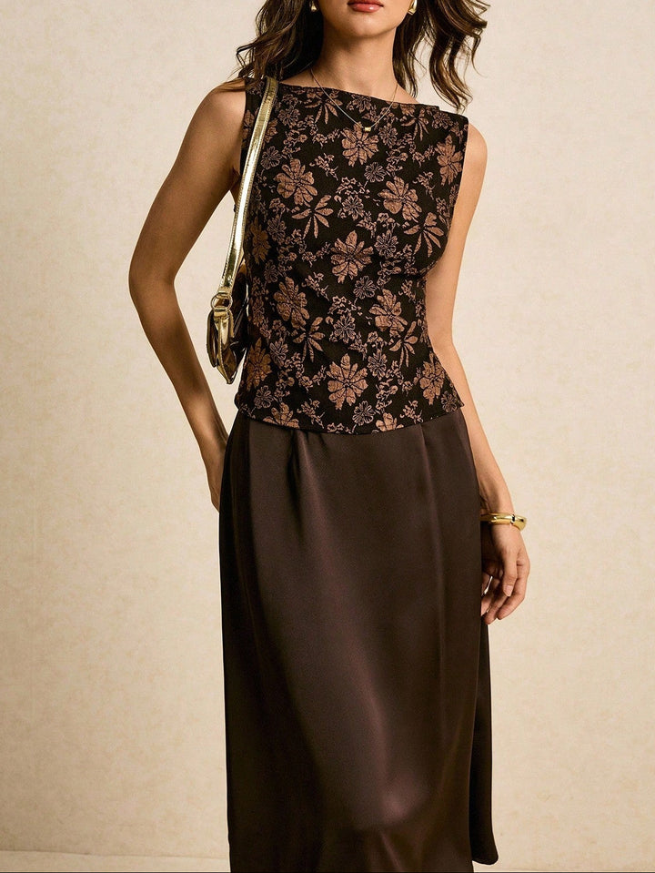 SHEIN együttes, barna