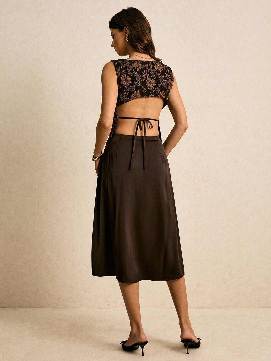 SHEIN együttes, barna