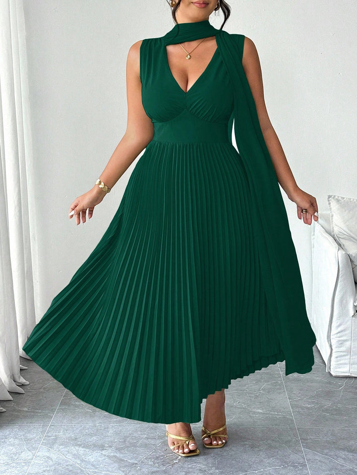 SHEIN maxi ruha, zöld