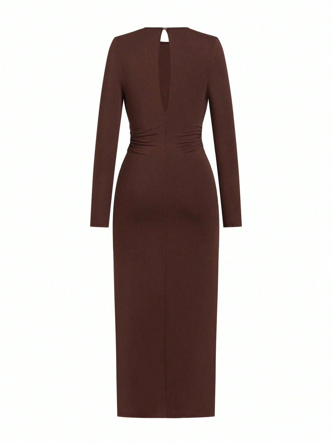 Rochie maxi SHEIN, maro