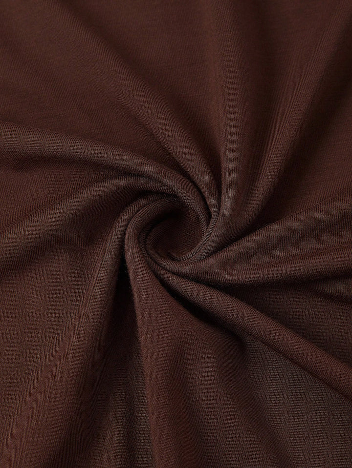 Rochie maxi SHEIN, maro