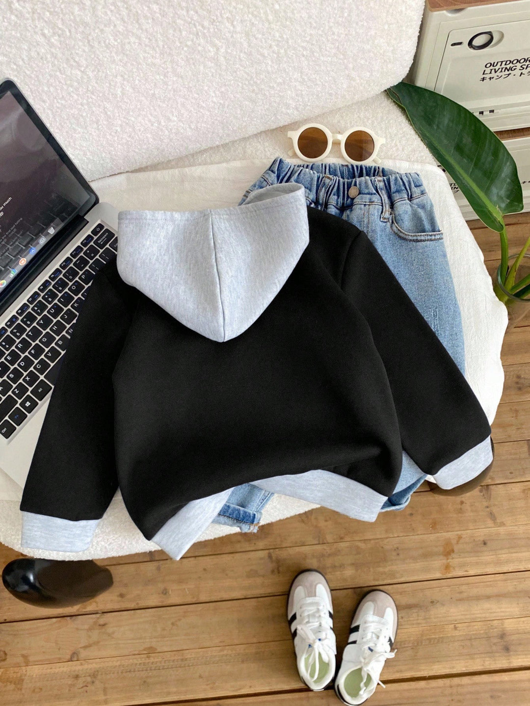 Hanorac SHEIN, negru