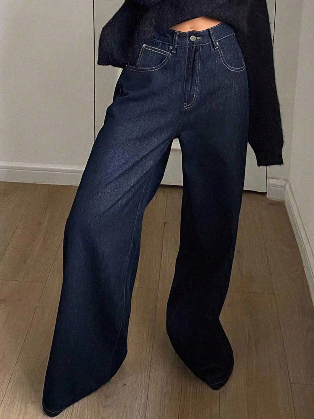 Jeans SHEIN, albastru