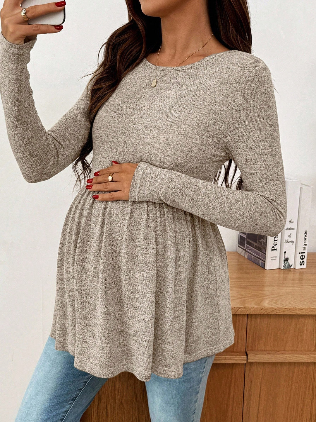 Tricou SHEIN, kaki