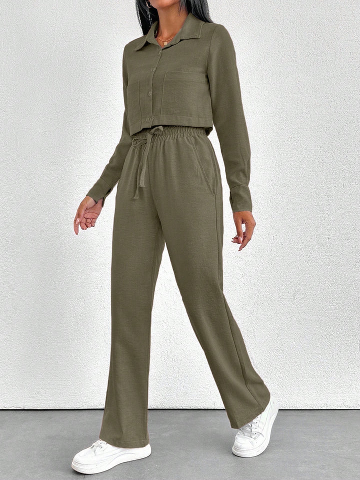 SHEIN romper, khaki