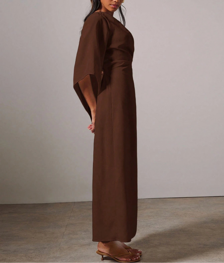 Rochie maxi SHEIN, maro