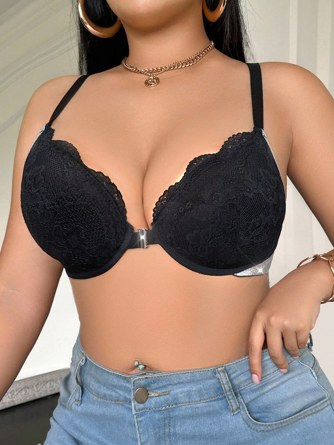 Sutien SHEIN, negru