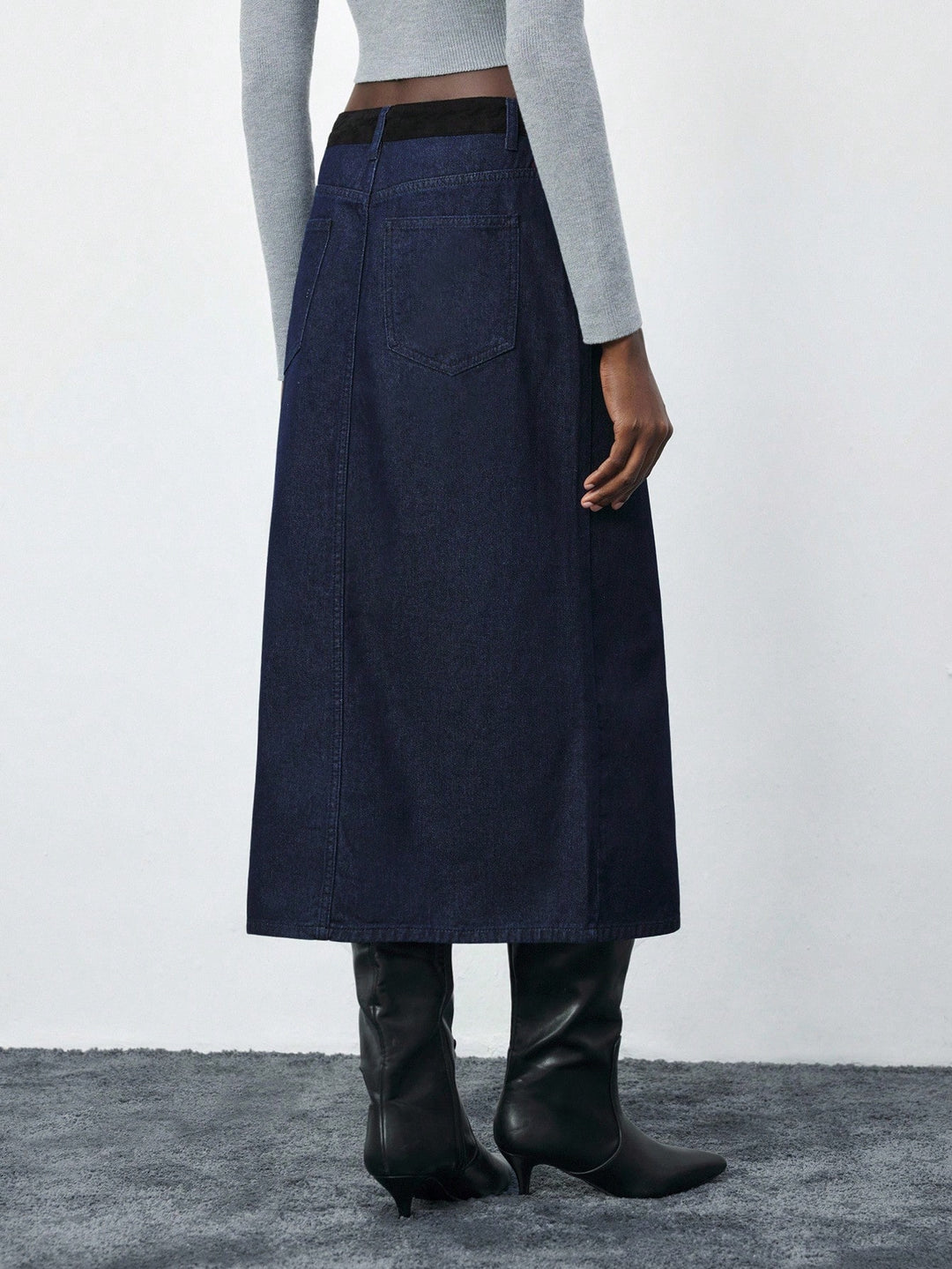 SHEIN maxi szoknya, kék