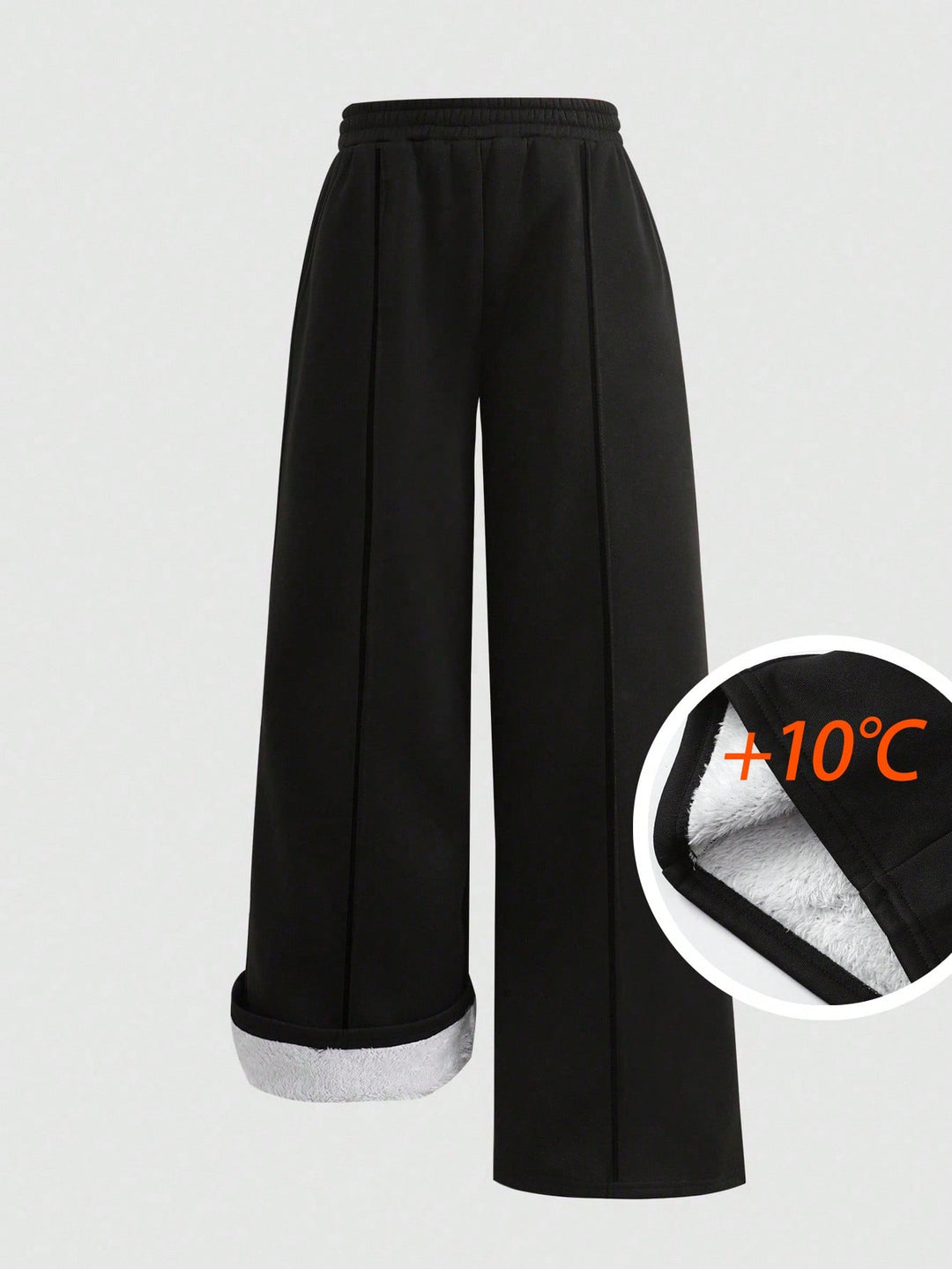 Pantaloni SHEIN, negru