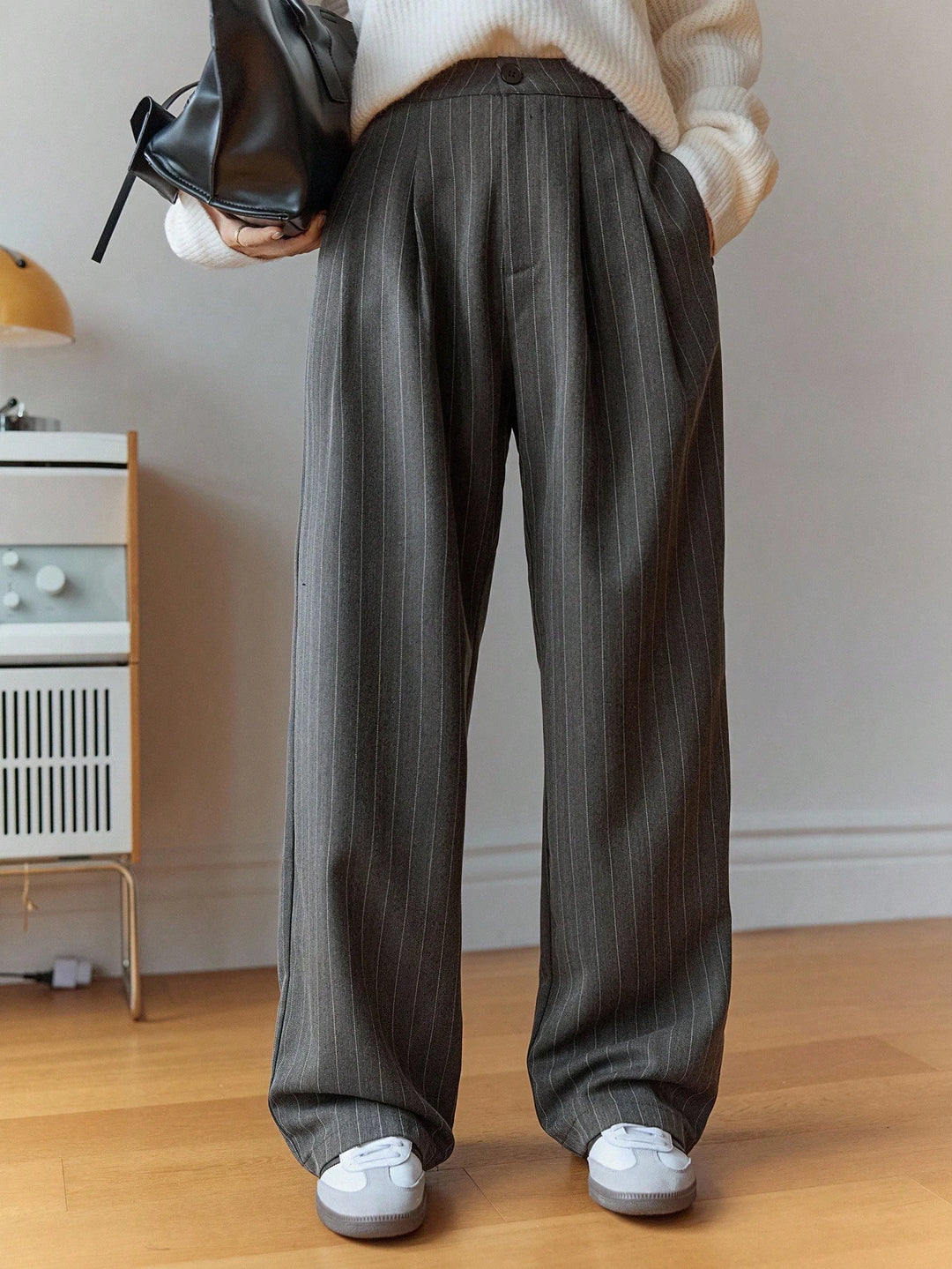 Pantaloni SHEIN, gri