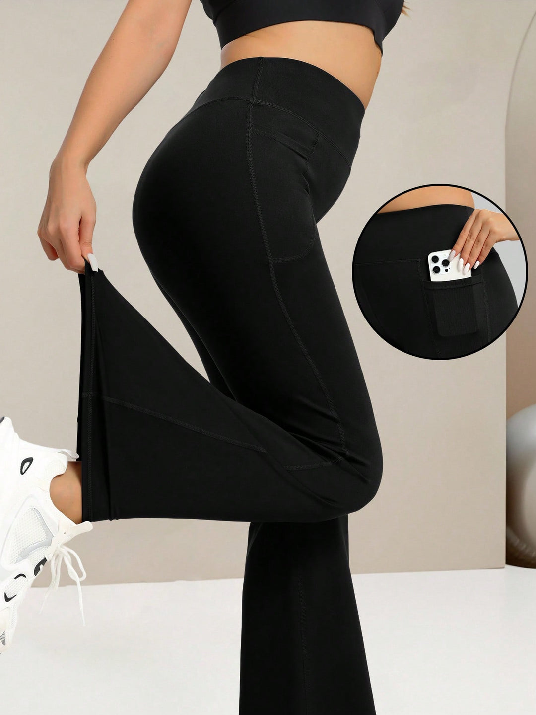 Colanti SHEIN, negru