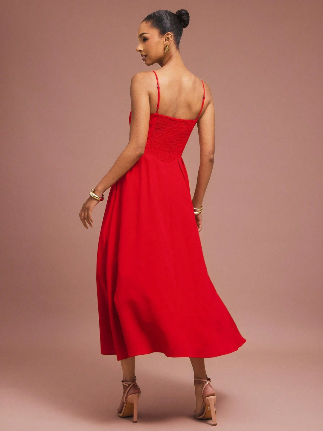 Rochie maxi SHEIN, roșu
