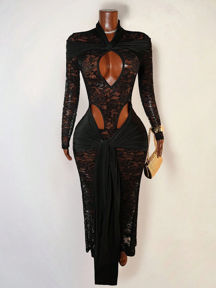 Rochie maxi SHEIN, negru